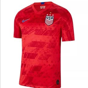 NEW NIKE U.S 2019 Stadium Away 4-Star Speed Red CQ4241 689 - Men's Sz XS